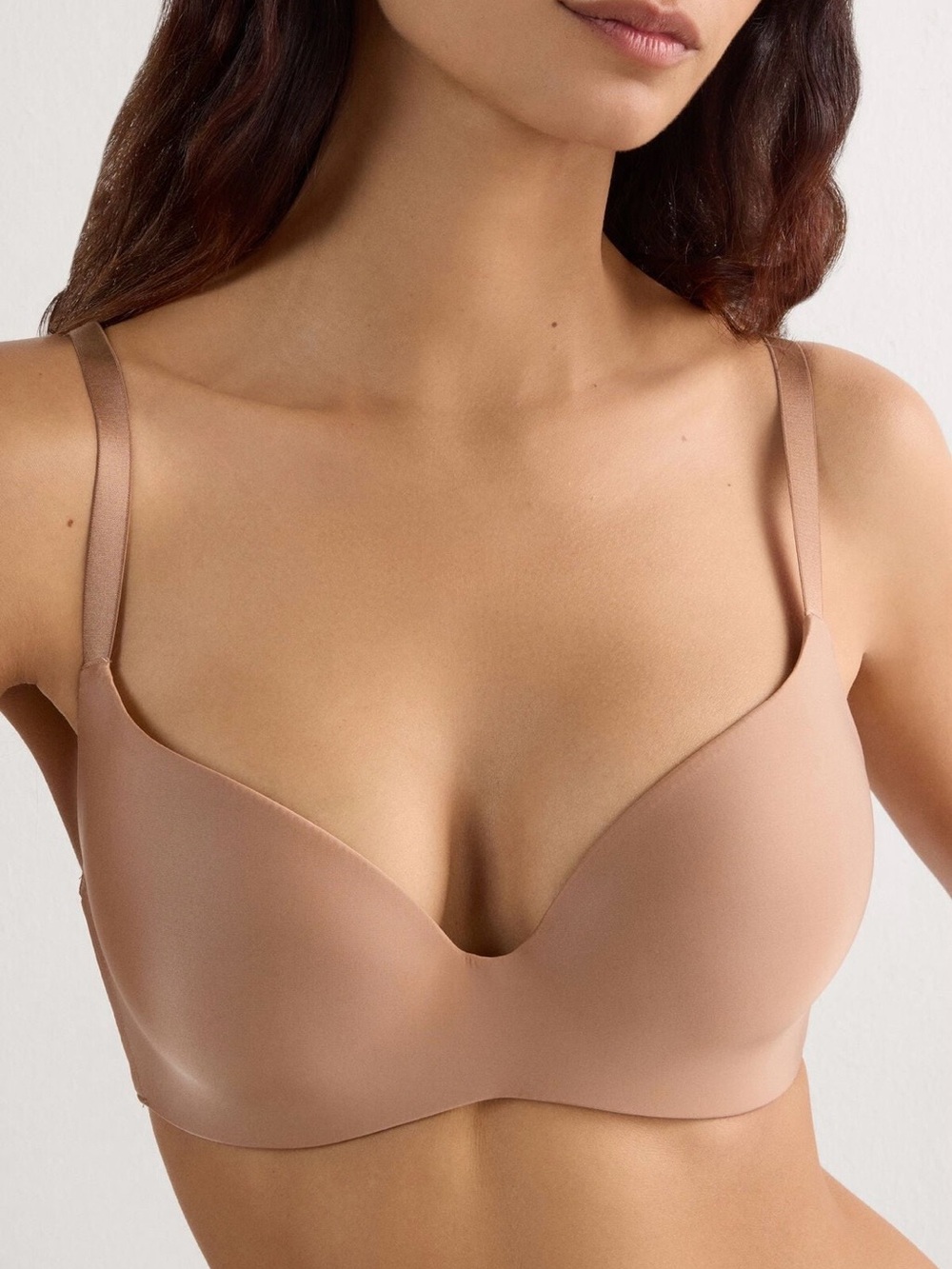 NWT Intimissimi Adele Wireless Boost Triangle Bra in Ultralight Microfiber - 34C